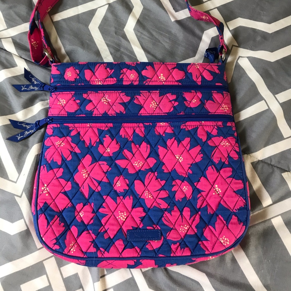 Vera Bradley Triple Zip Crossbody
